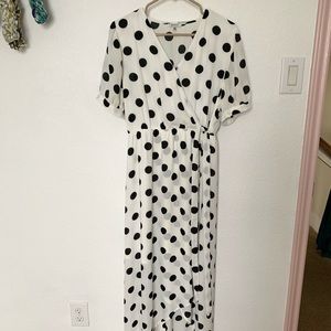 Black and white dress